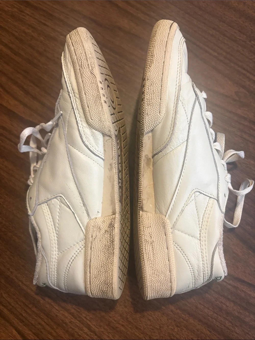 Reebok Club C 85 VINTAGE Size 9 White Sneakers Shoes